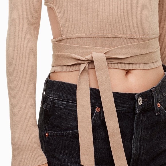 Aritzia Wilfred Merino Wool Mayrac Sweater XXS - Picture 2 of 5